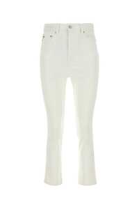 아미 White stretch denim jeans / FTR610CO0038 168