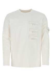 펜디 Ivory cotton t-shirt  / FY1192AM77 F1J7C