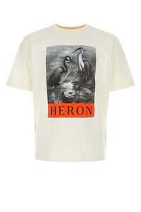 HERON PRESTON Ivory cotton / HMAA032C99JER003 0110