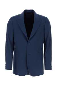 펜디 Blue wool blend blazer / FJ0726AMYT F0QA2