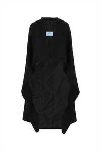 프라다 Black wool cape / P650OS2111VOQ F0002
