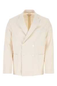 프라다 Ivory cotton blazer  / UGM225S23112LT F0018