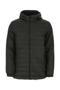 RAINS Black polyester padded jacket / 15110 BLA