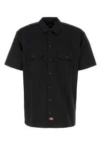 디키즈 Black polyester blend shirt / DK0A4XK7 BLK1