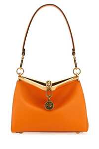 에트로 Orange leather handbag  / 1P0552192 750