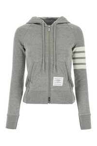 톰브라운 Grey cotton sweatshirt / FJT001A00535 055