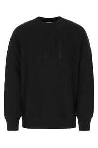 아미 Black cotton sweatshirt  / USW003731 001