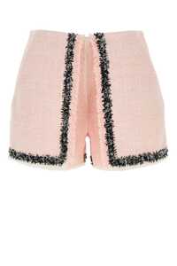 MSGM Pink bouclÃ© shorts / 3442MDB04237302 12