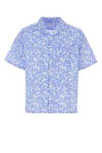 프라다 Printed poplin shirt / UCS414S22114GG F0076