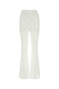 셀프포트 White macrame lace pant / PF23195PW WHITE