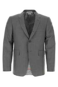 톰브라운 Grey twill blazer  / MJC001A00626 035