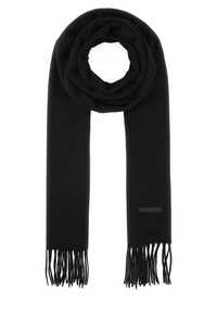 프라다 Black cashmere scarf / 1FS0051YLF F0002