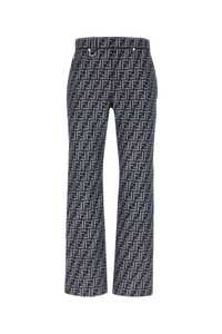 펜디 Embroidered denim jeans / FLP302AMZ3 F0ZNZ