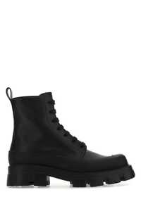 프라다 Black leather ankle / 2TG207FG001070 F0002