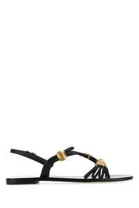 토리버치 Black leather Capri sandals / 88755 001