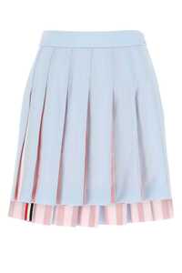 톰브라운 Light-blue wool skirt / FGC724AF0190 480