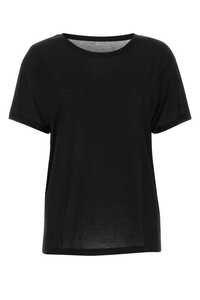 BASERANGE Black bamboo Tolo t-shirt / TOLO BLACK