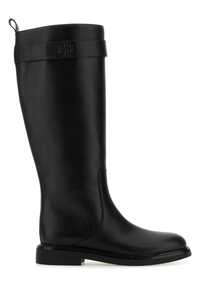 토리버치 Black leather Utility boots / 150030 006