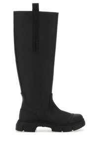 가니 Black rubber Country boots / S2172 099