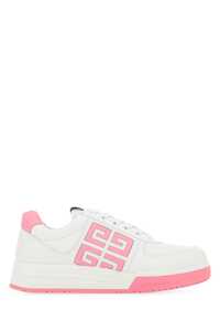 지방시 White leather G4 sneakers  / BE0030E1L9 149