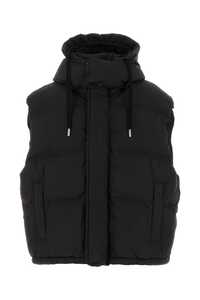아미 Black nylon down jacket  / UJK702PA0009 001