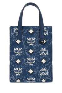 MCM Embroidered canvas Aren handbag / MMTDSTA02 LE