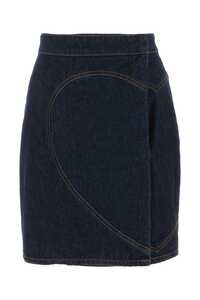 MSGM Blue denim mini skirt / 3541MDD235L237773 89