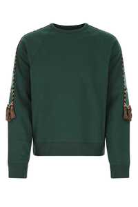 에트로 Dark green cotton sweatshirt / 1Y7469933 500