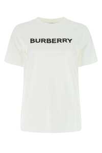 버버리 White cotton t-shirt / 8056724 A1464