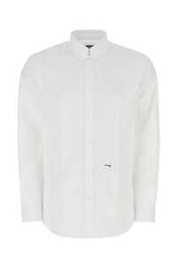 DSQUARED White poplin shirt  / S74DM0710S36275 100