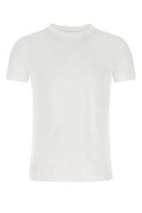 프라다 White cotton t-shirt / UJM492S22111CD F0009