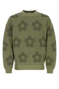 겐조 Embroidered cotton sweater / FD65PU4243CA 61