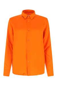 아미 Orange satin shirt / FSH080248 800