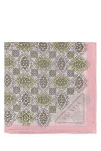 프라다 Printed cotton foulard / 1FF0272CXR F0442