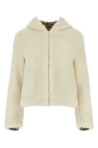 버버리 Ivory teddy fabric jacket / 8072060 B1912